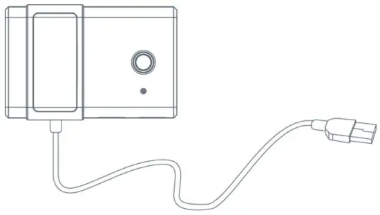 Milesight AM100 Series LoRaWAN Motion and Light Intensity Sensor - USB port