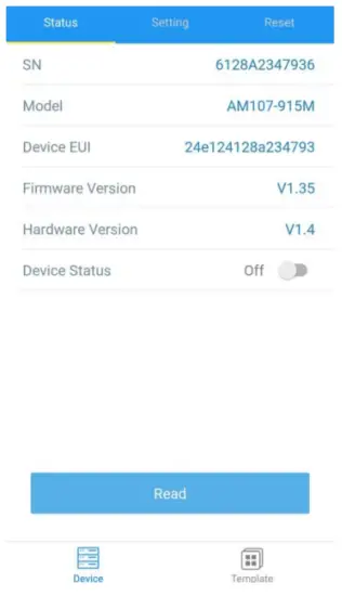 Milesight AM100 Series LoRaWAN Motion and Light Intensity Sensor - password