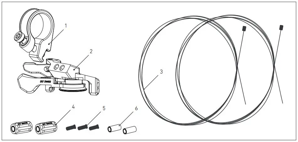 DT SWISS L2 L3 Remote Lever - L2 REMOTE LEVER