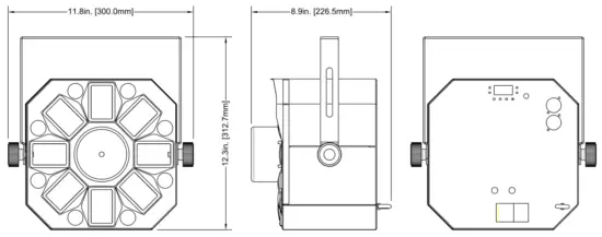 FUR128 Furious Three RG Eliminator Lighting Projector - FIG 18