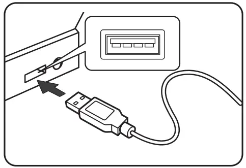 perixx PERIBOARD 523 Wired Washable USB Keyboard - Fig 2