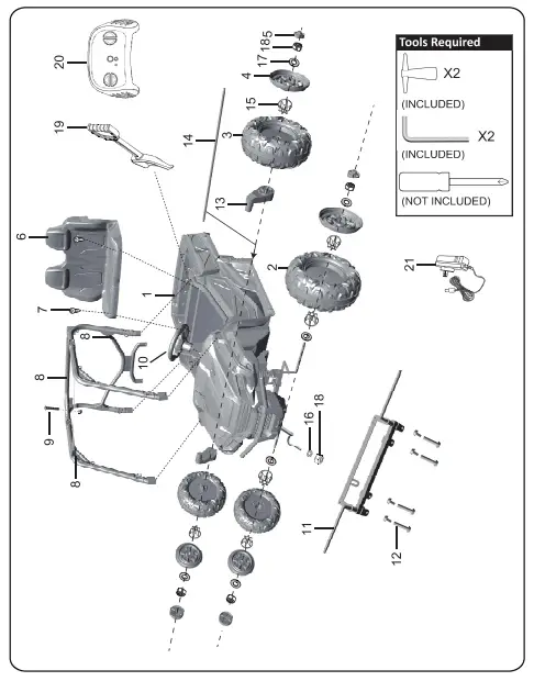 Best Ride On Cars VKS-U24RB Realtree XD UTV 24V-fig3