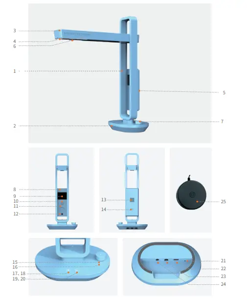 CZUR 2AYK3AURAMATE Smart Scanner FIG 2