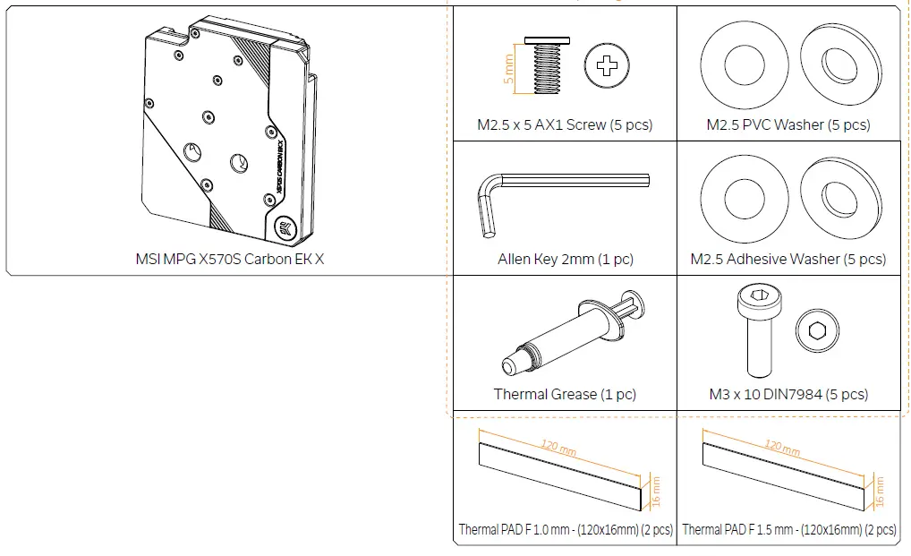 msi X570S Carbon EK X Motherboard 1