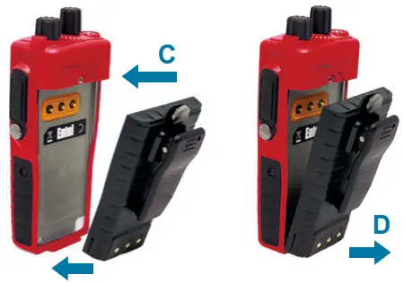 ENTEL DTEx MED Fire Fighter Series - Attaching