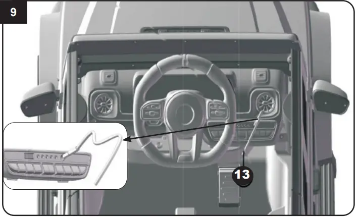 JAMARA 460640 Ride On Mercedes AMG G63 Vehicle 9