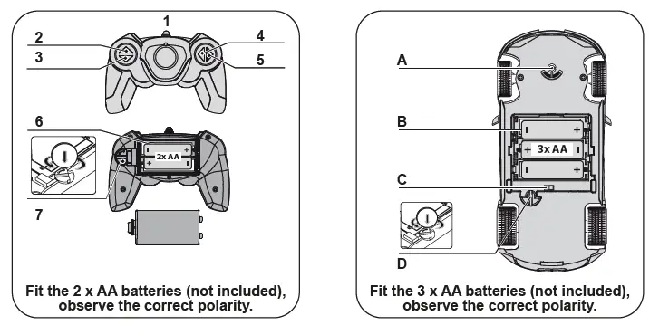 JAMARA 404120 Ferrari 458 Italia 2.4GHz Car fig 1
