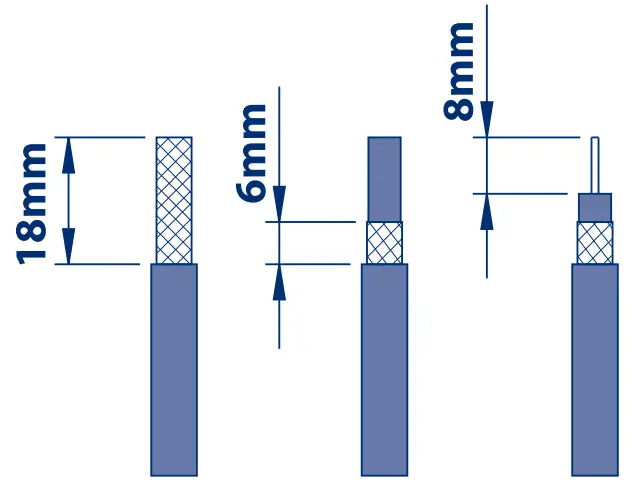 BG NXCXIL D Satellite socket outlet - 2