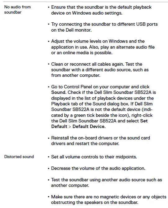 DELL SB522A Slim Conferencing Soundbar-16