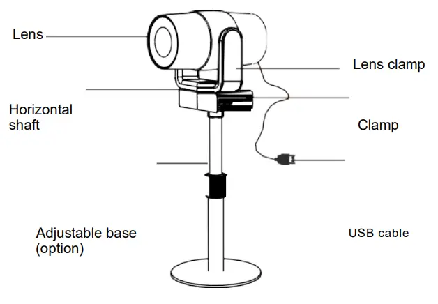 Alfatron CMW102 HD web camera - Component