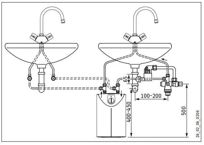 Stiebel Eltron SHU 5 SLi comfort SMALL WATER HEATER Installation Guide - Always install the appliance vertically and near the draw-off point