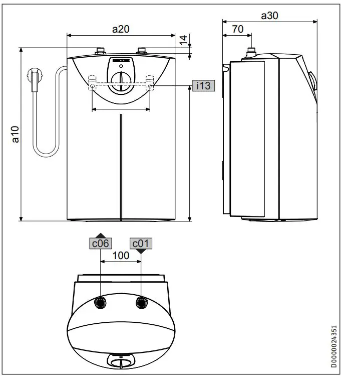 Stiebel Eltron SHU 5 SLi comfort SMALL WATER HEATER Installation Guide - SHU 5 SLi SHU 10 SLi