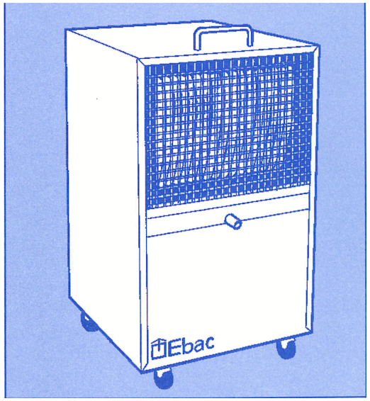 EIP BD70 Industrial Dehumidifier - FIG 1