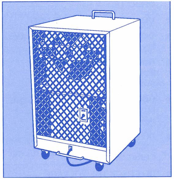 EIP BD70 Industrial Dehumidifier - FIG 4