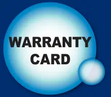 WARNTY CARD