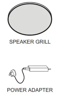 Aquasound Bluetooth Speaker - PACKAGE CONTENTS2