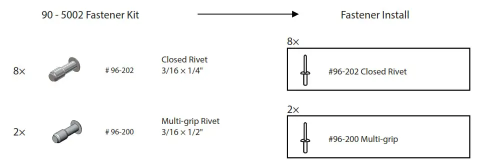 RANGER DESIGN 5011 Partslider Organizer - PHASE 1 ASSEMBLY 2
