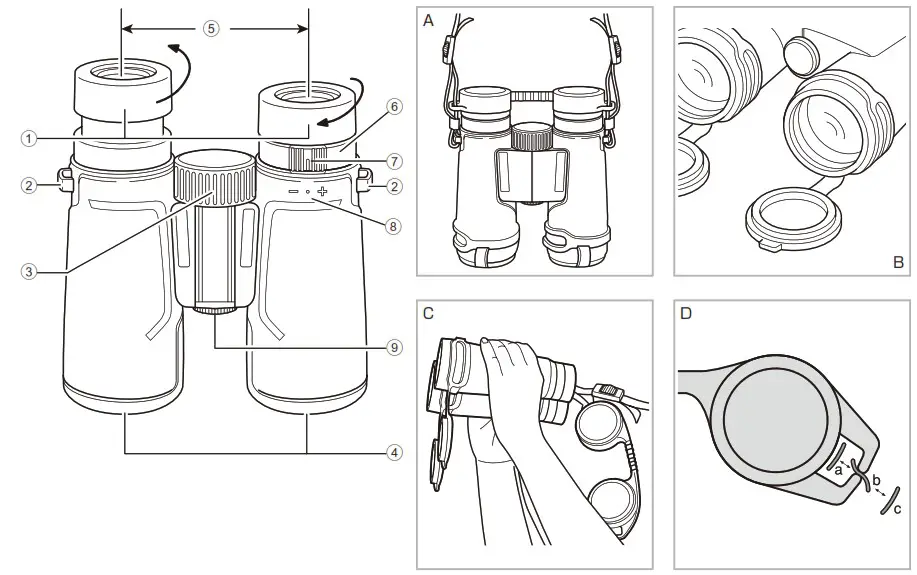 Nikon Monarch M5 8x42 Binoculars - overview