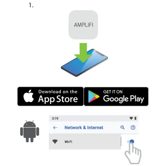 UBIQUITI AFI-ALN-R AmpliFi Router - app
