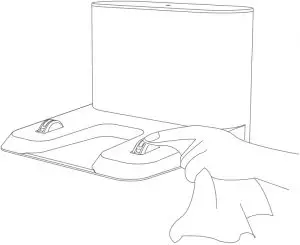 Clean the charging contact