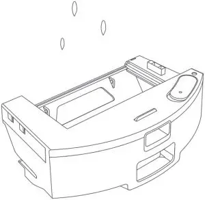 Clean the dust box + water tank (2 in 1)