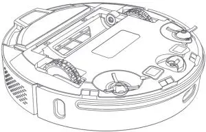Disassemble the main brush 3