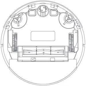 Disassemble the side brush 3