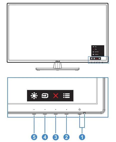 ASUS VA329HE LCD Monitor - Monitor