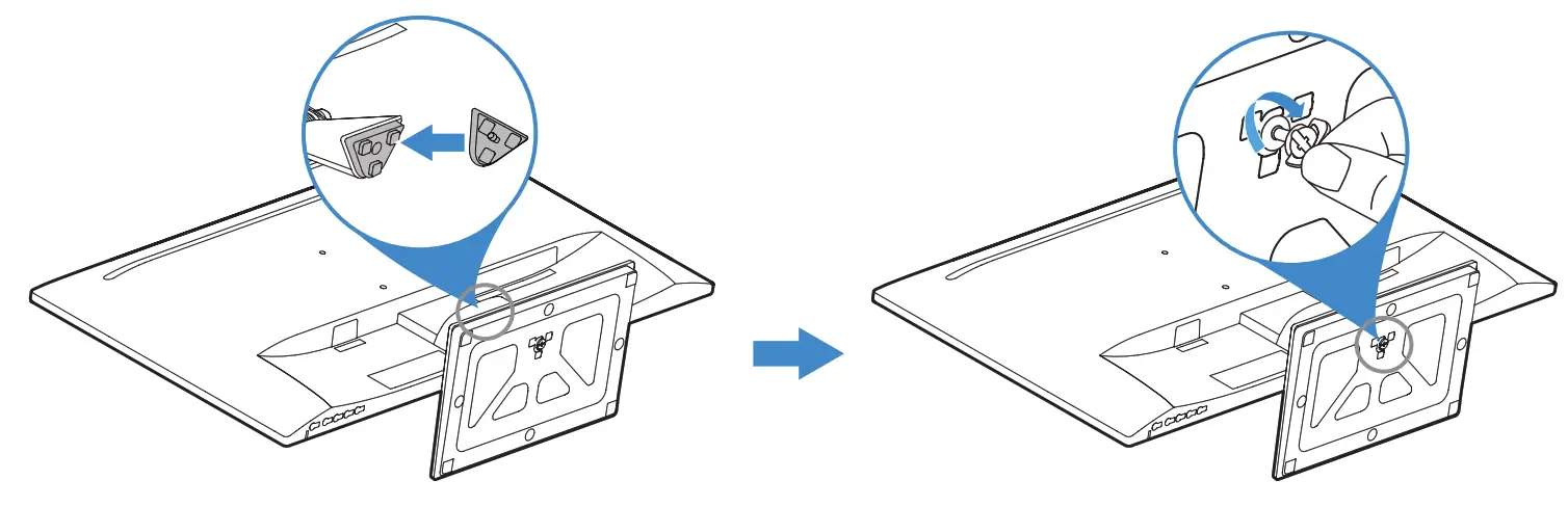 ASUS VA329HE LCD Monitor - monitor base
