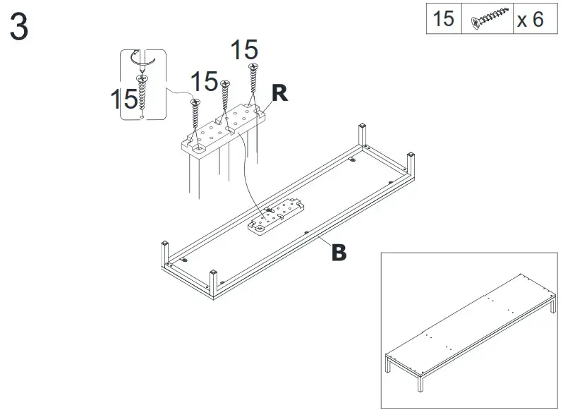 Southern ENTERPRISES HD054384 58 in Smart Electric Fireplace - Assembly 11