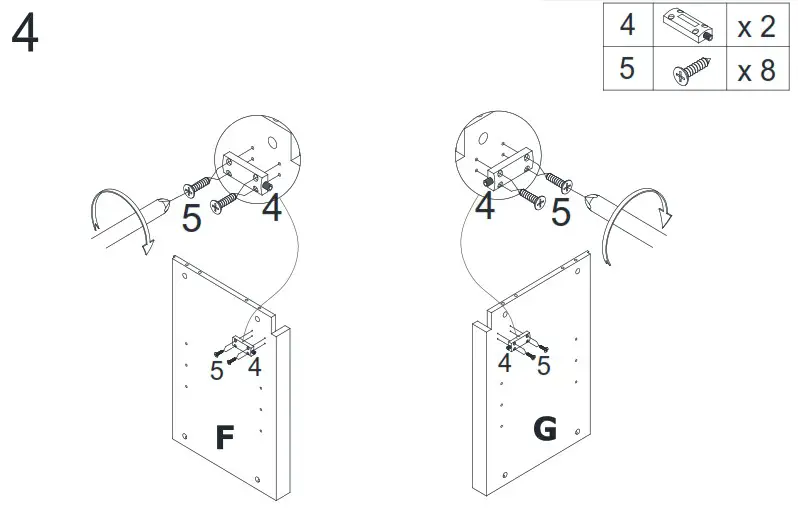 Southern ENTERPRISES HD054384 58 in Smart Electric Fireplace - Assembly 12