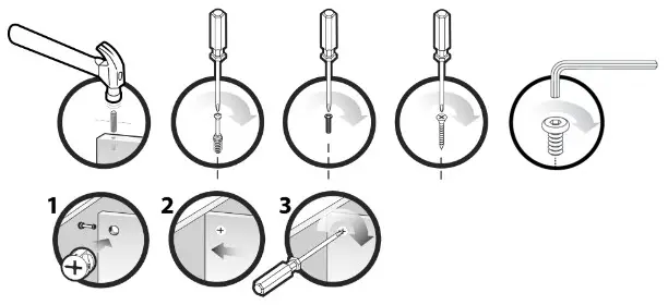 Southern ENTERPRISES HD054384 58 in Smart Electric Fireplace - Assembly 2