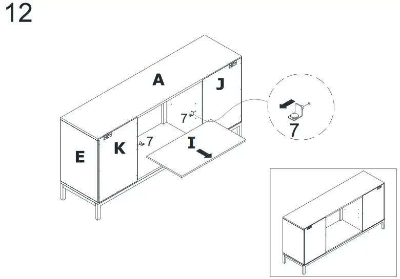 Southern ENTERPRISES HD054384 58 in Smart Electric Fireplace - Assembly 20