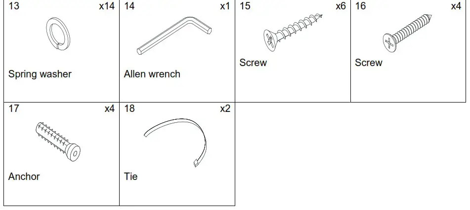 Southern ENTERPRISES HD054384 58 in Smart Electric Fireplace - Assembly 8