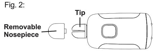EarPopper EP-2100AEP-2100 Middle Ear Inflation Device - fIG 2