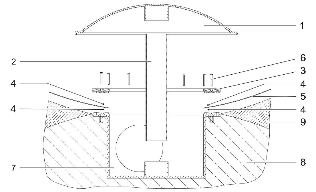 Oase BD 100 Floor Drain 1