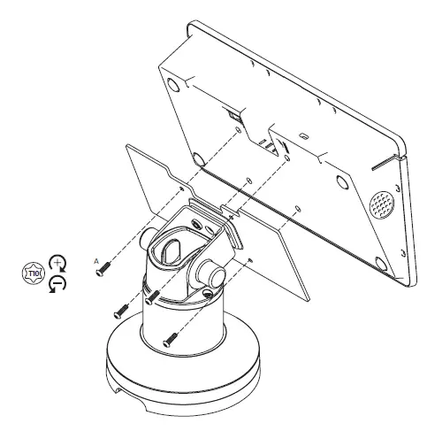 INNOVATIVE PTS-04-8500I Payment Terminal Stand-12