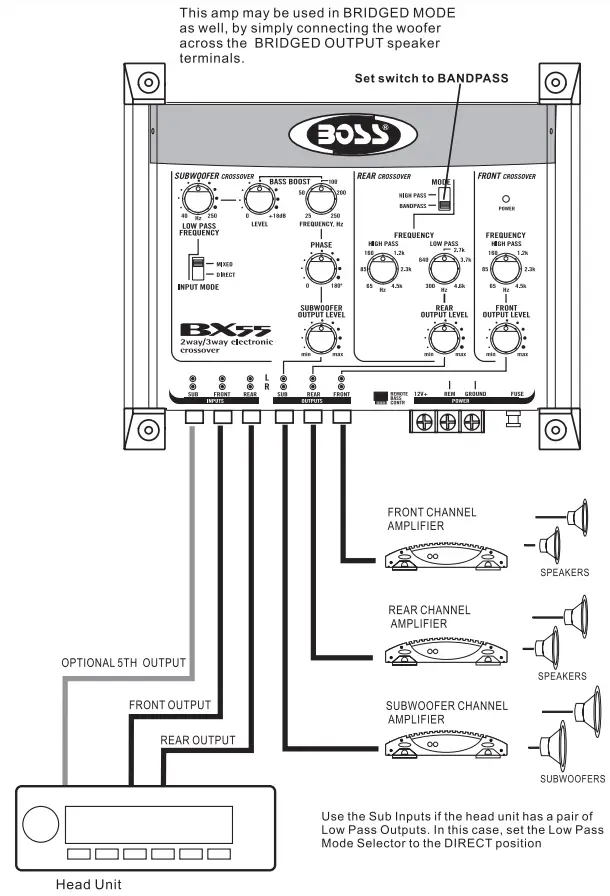 BOSS-BX55-2-3-Way-Pre-Amp-Car-Electronic-Crossover-FIG-4