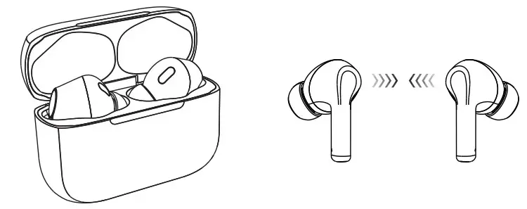 Jupiter JX05 Wireless Earphone - Figure 2