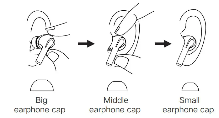 Jupiter JX05 Wireless Earphone - Figure 4