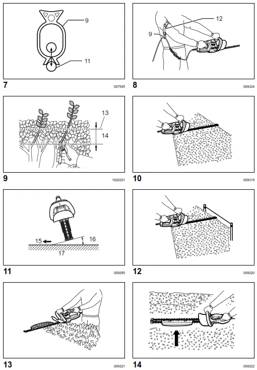 makita UH Series Hedge Trimmer - fig2