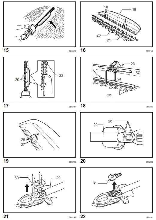makita UH Series Hedge Trimmer - fig3
