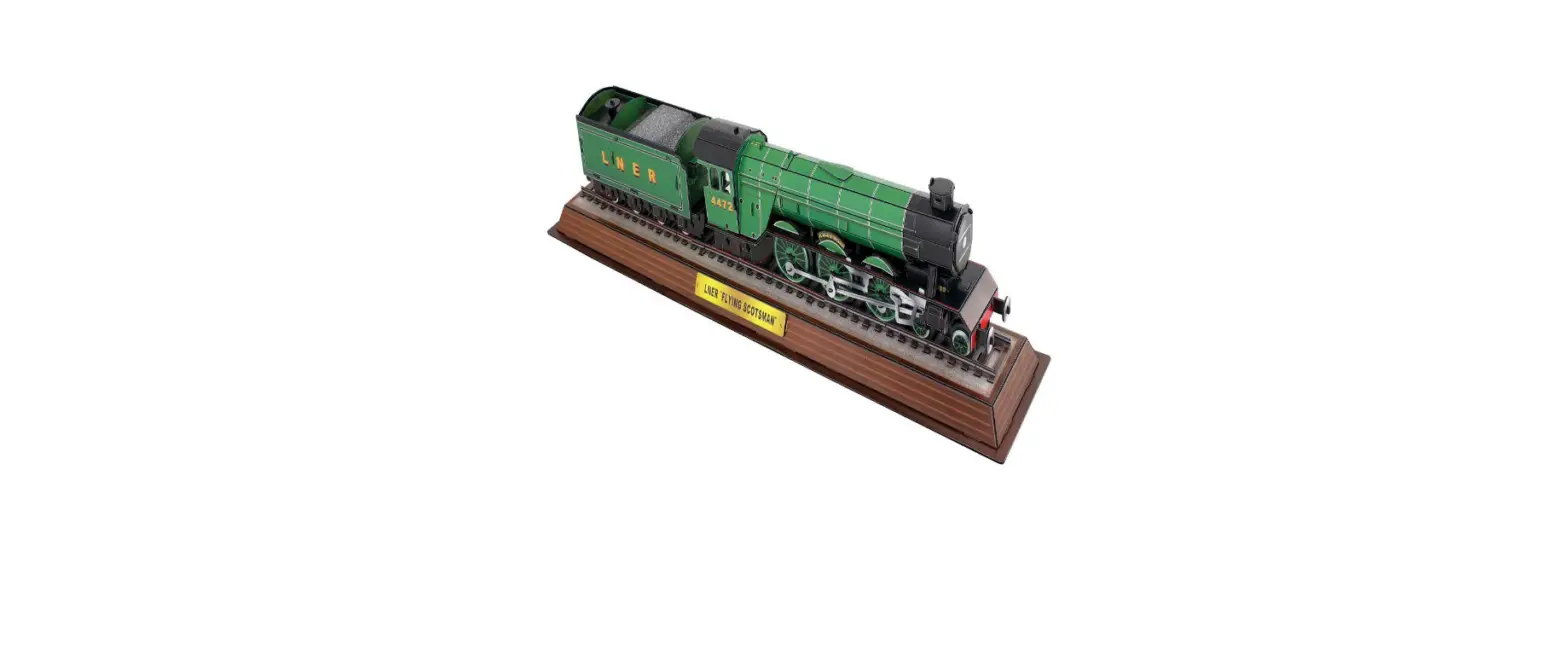 Cheatwell Games K867 Flying Scotsman Train Build Your Own 3d Puzzle Instruction Manual