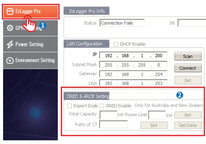 GOODWE GM3000C Electric Meter - Cable Connections 4
