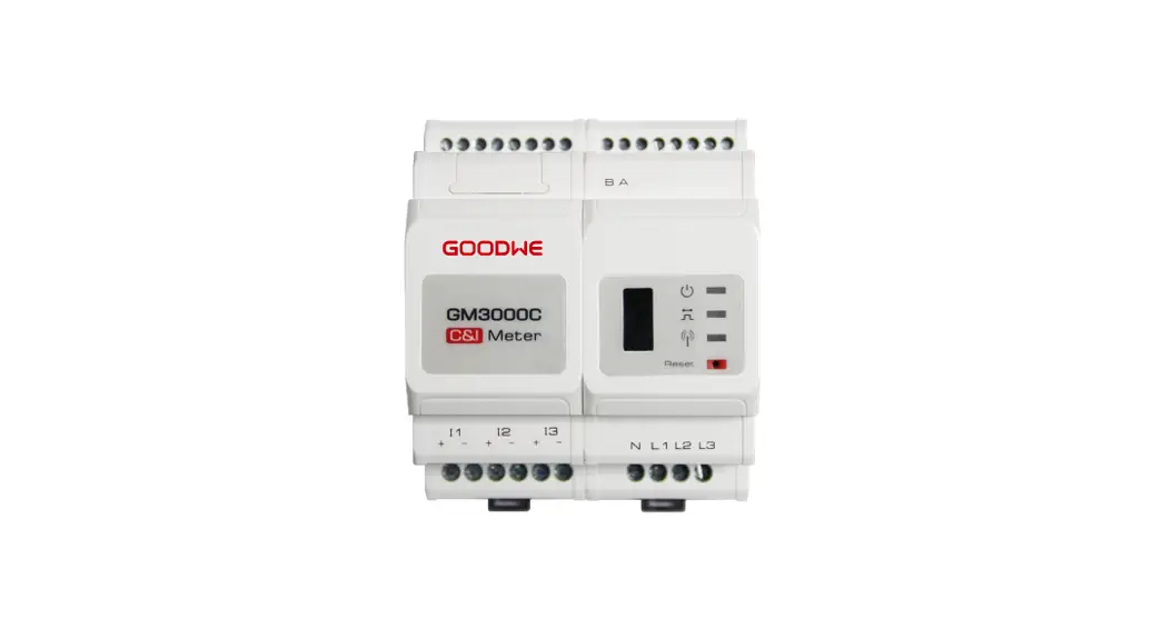 Goodwe Gm3000c Electric Meter Installation Guide