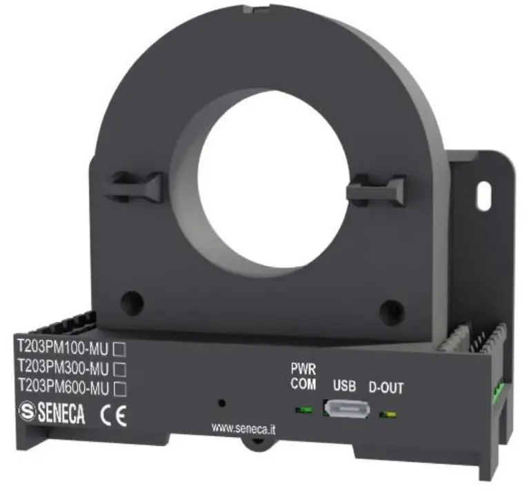 Logicbus T203PM100 MU Single Phase Ac Dc True Rms Power Meter-