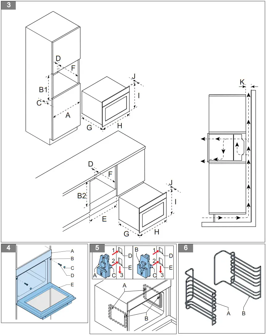 INVENTUM IMC6035RT Build In Microwave Oven - Figure 3