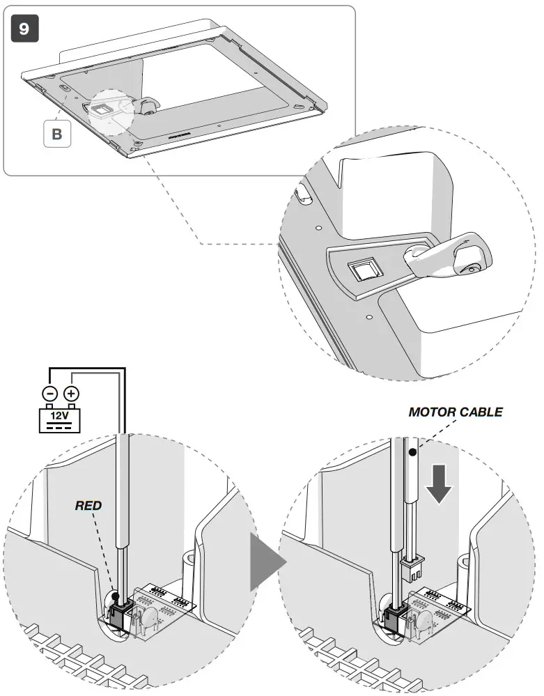 FIAMMA Turbo Vent 28 F Roof Light - Figure 6