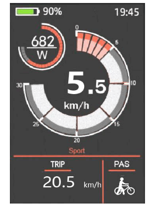 KeyDisp KD718 Intelligent Colored LCD for Ebike - Fig3