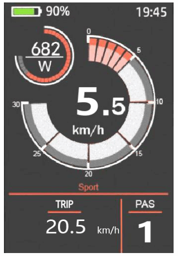 KeyDisp KD718 Intelligent Colored LCD for Ebike - Fig6
